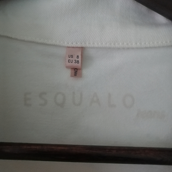 ESQUALO Jean Jacket with Sparkling Accents - Picture 6 of 10